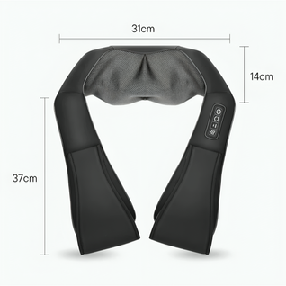 Shiatsu-nakkemassager med varme og 4D-massage – nakke, ryg og skuldre