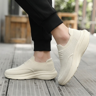 Slip-On komfortsko Unisex – Stødabsorberende sko til brede og smalle fødder