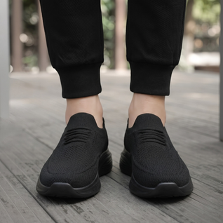 Slip-On komfortsko Unisex – Stødabsorberende sko til brede og smalle fødder