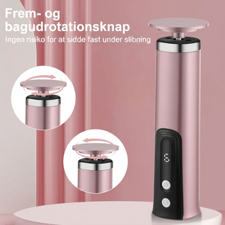 Elektrisk fod- og neglefil med LCD-skærm – Genopladelig fodfil til hård hud