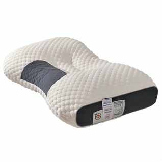 Ergonomisk Hukommelsesskumpude – Konturpude mod Stiv Nakke for Ryg- & Sidesovere