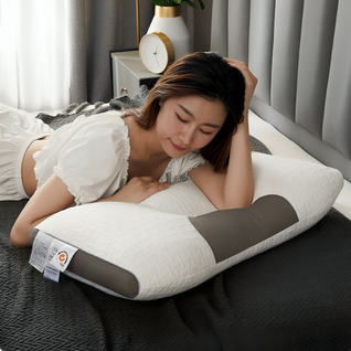 Ergonomisk Hukommelsesskumpude – Konturpude mod Stiv Nakke for Ryg- & Sidesovere