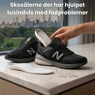 FootRelief™ – Ortopædiske indlæg til hælspore og fodsmerter