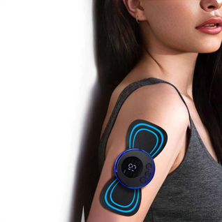 EMS & TENS-massageplade til muskelstimulering og afslapning – nakke, ryg og skuldre