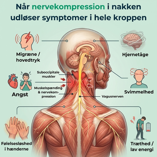 NeuroRelax Pro 2.0 – elektrisk nakkemassager med EMS 3.0-teknologi og indbygget rødlysbehandling til dyb muskelstimulering og lindring af nakkesmerter