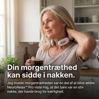 NeuroRelax™ Pro – Nakkemassage med TENS, EMS og varme