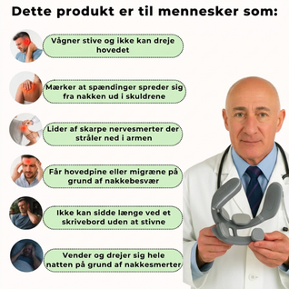 NeuroRelax™ Pro – Nakkemassage med TENS, EMS og varme