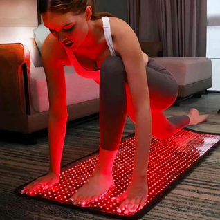 Rødlys-måtte med 360 LED – Rødlysterapi til hele kroppen mod smerter og til restitution