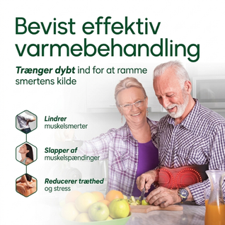 Nordcura ThermaBelt™ – Varmebælte med rødt lys og vibration til rygsmerter